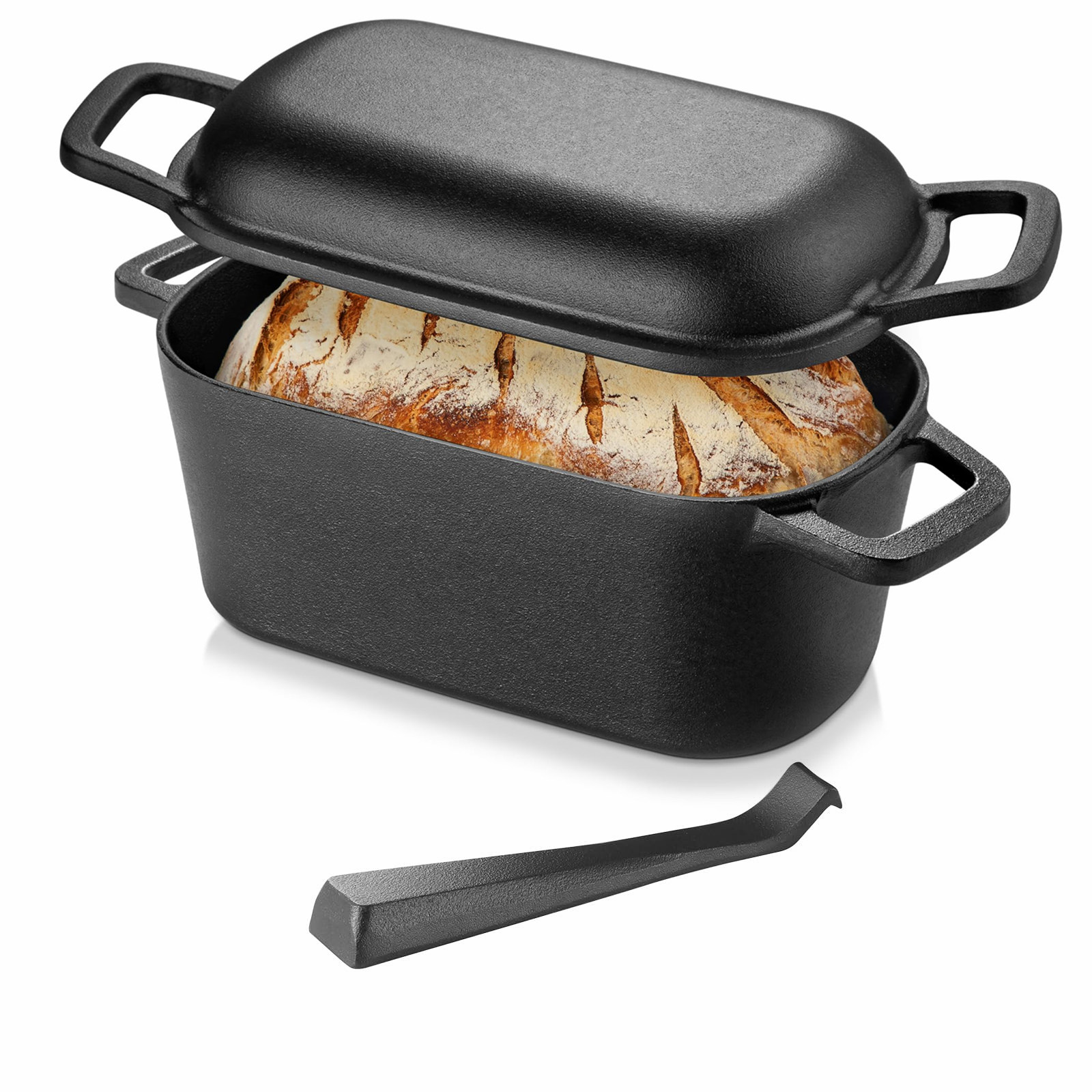 Cast Iron Corn - 빵 굽기용 더치 오븐, 사워도우 빵틀,