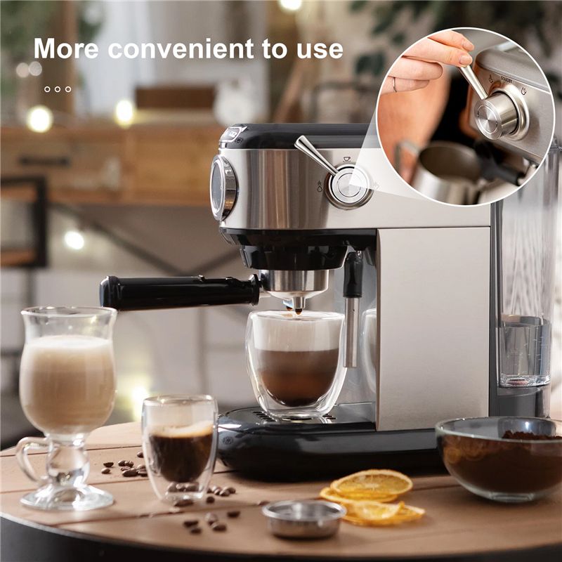 브레빌 에스프레소 머신용 탈착식 교체 스팀 레버, 바리 - Breville Espresso Barista Express 리뷰 및 가격