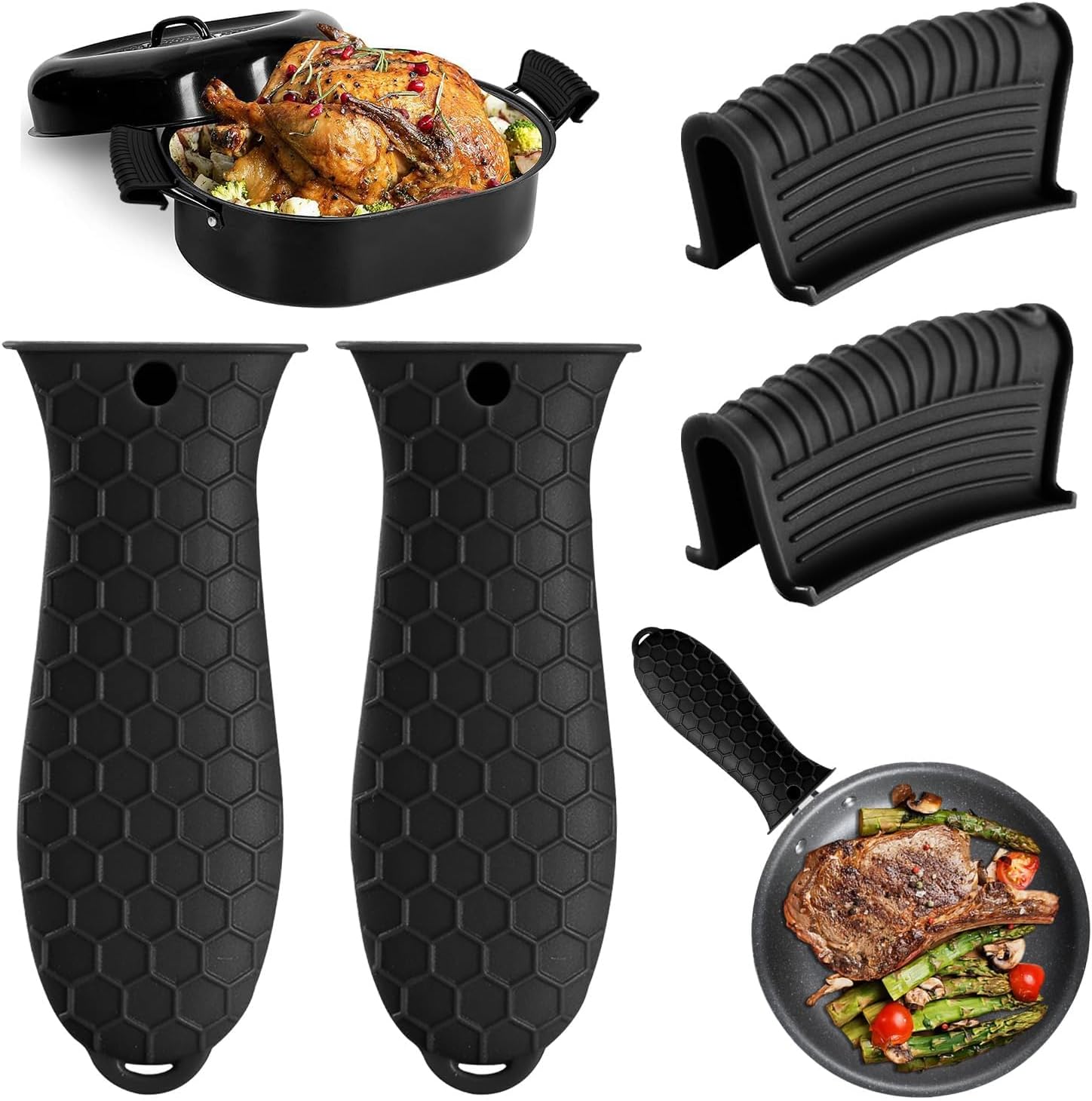 실리콘 내열 손잡이 커버, 주철 손잡이 커버, 냄비 손 - Cast Iron Corn 리뷰 및 가격