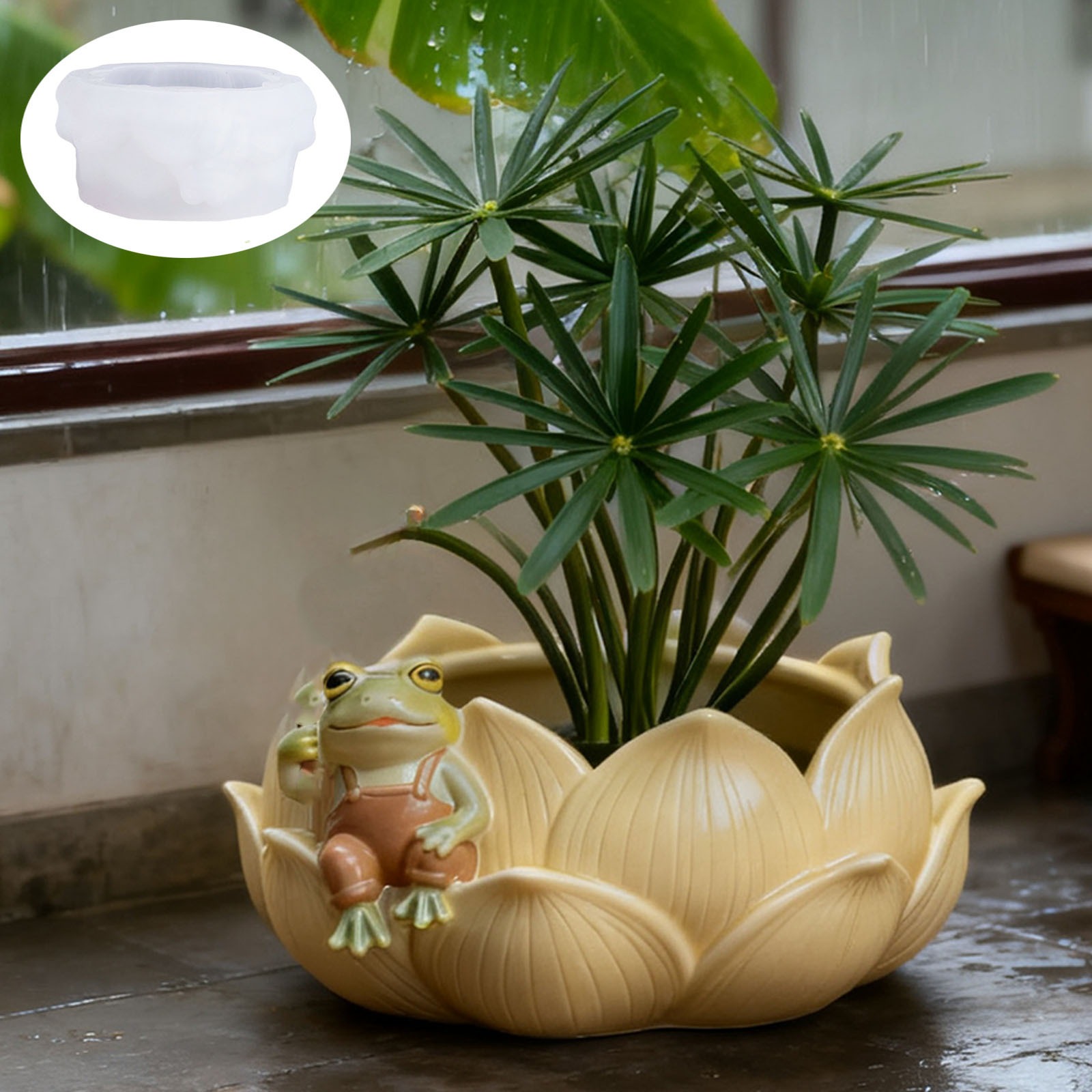 식물 화분 금형 유연한 실리콘 보관 컵 금형 Diy 젤 - Potsticker Mold 리뷰 및 가격