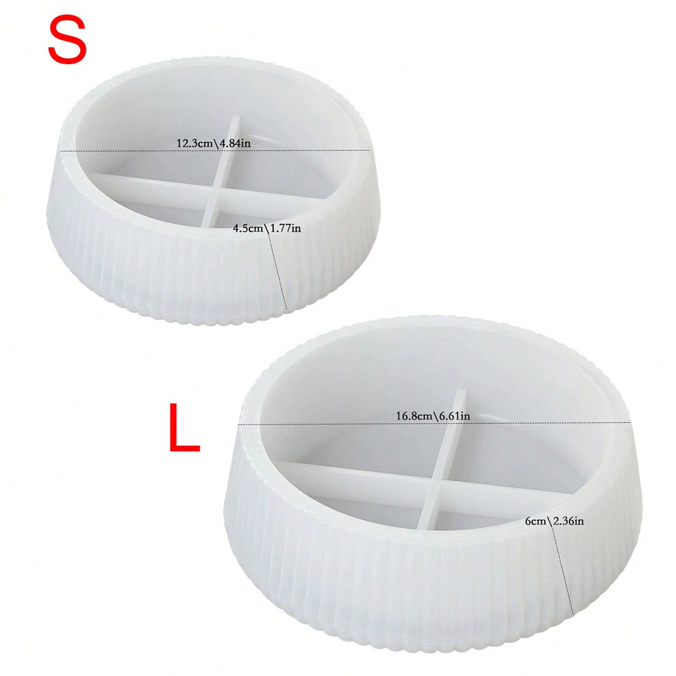 1개 대형 원형 줄무늬 보관 용기 실리콘 몰드 다용도  - Potsticker Mold 리뷰 및 가격